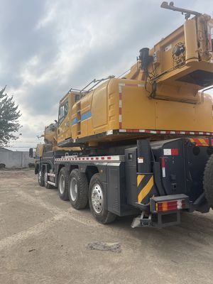 2000-2019 Used Truck Crane with 80.5m Longest Main Arm and 18m Transverse Support Leg for Heavy Lifting